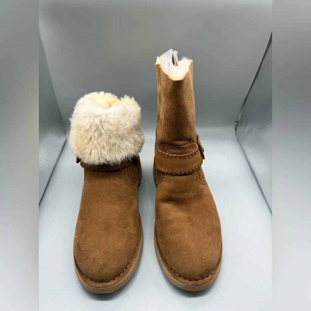 UGG Women's Cedric CHESTNUT Boots / Size 6.5 Womens/ NIB - Picture 7 of 11